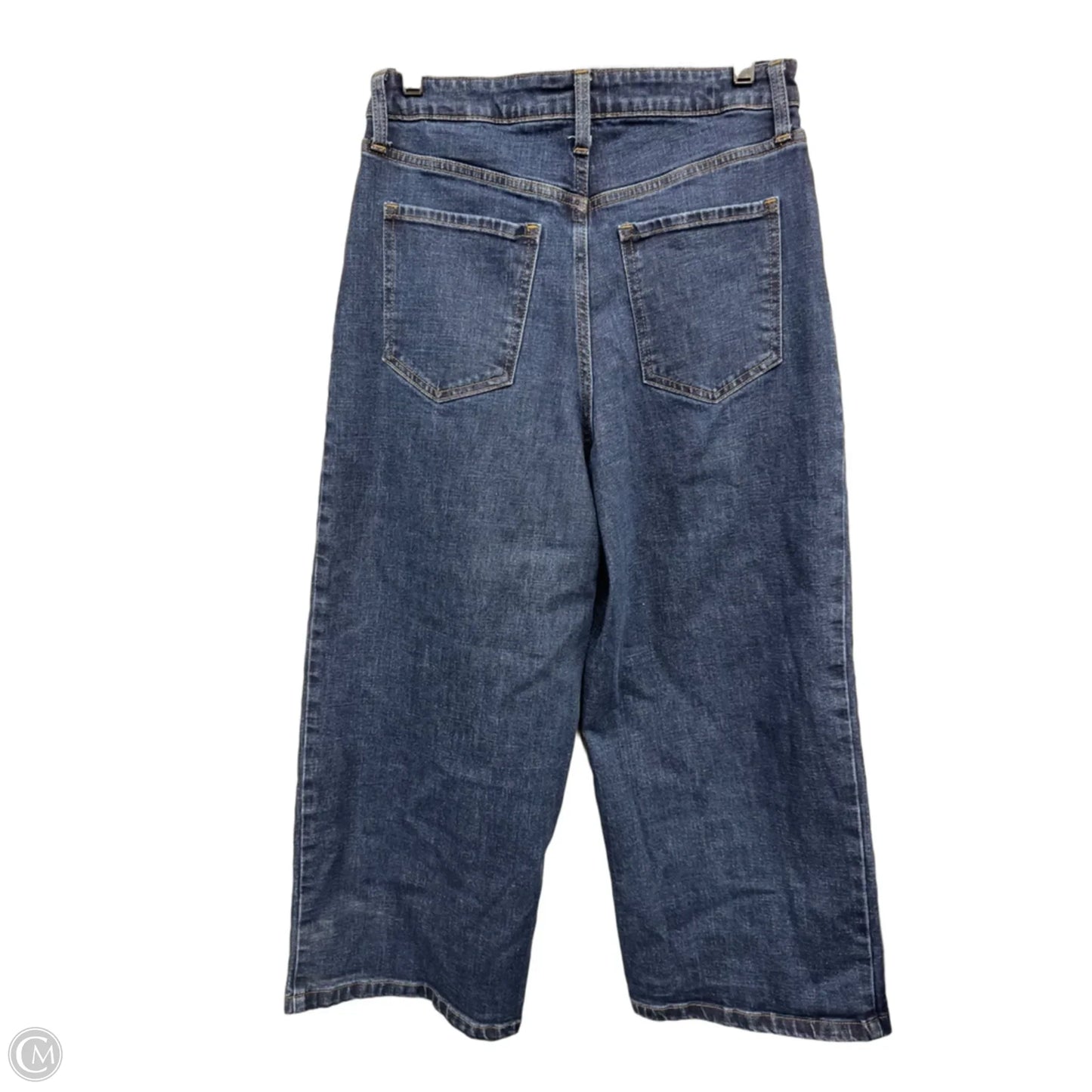 Jeans Wide Leg By Banana Republic In Blue, Size: 8