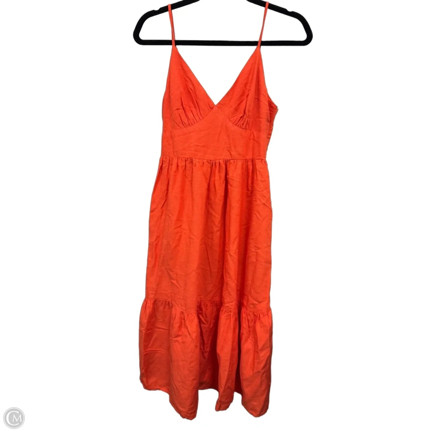 Dress Casual Midi By Jessica Simpson In Orange, Size: M