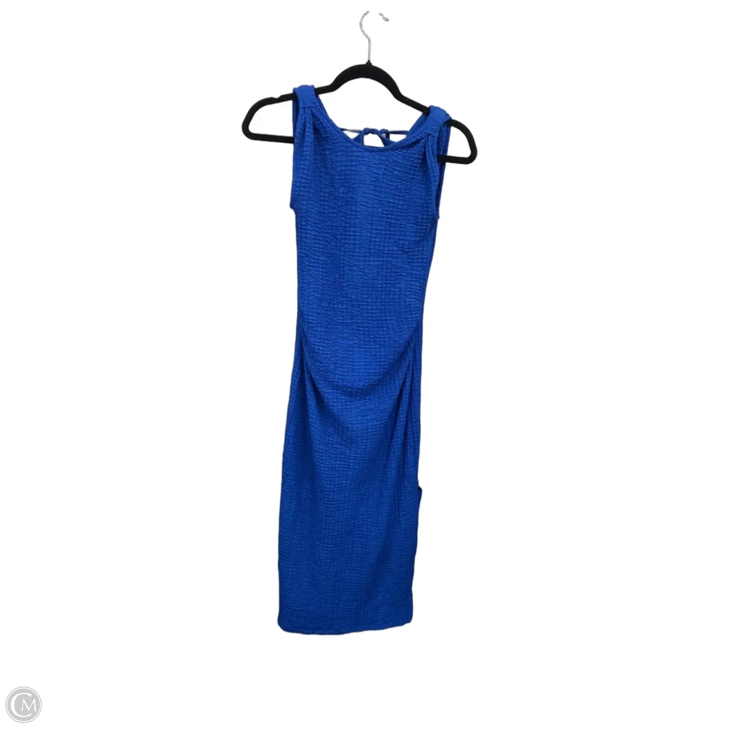 Dress Casual Midi By Cma In Blue, Size: S