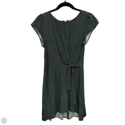 Dress Casual Short By Loft In Green & White, Size: 6