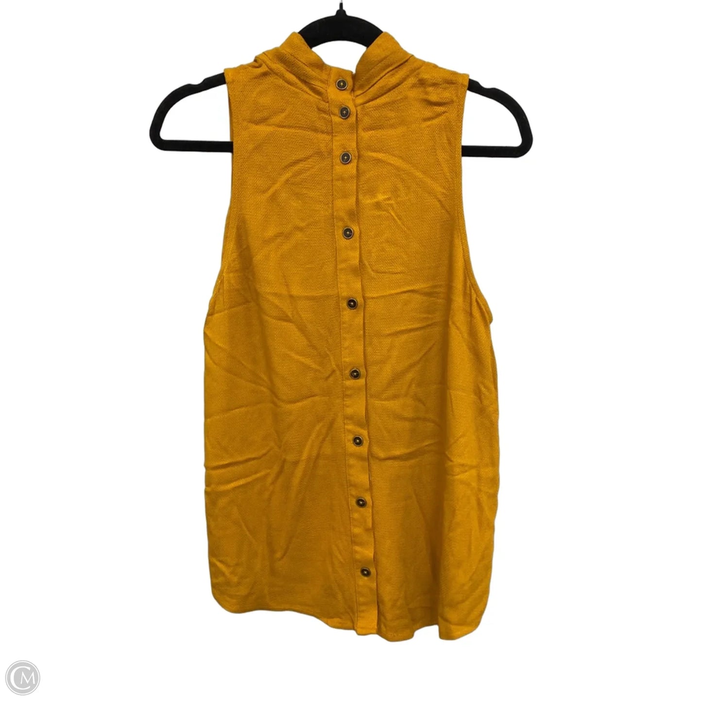 Top Sleeveless By Maeve In Gold, Size: 12
