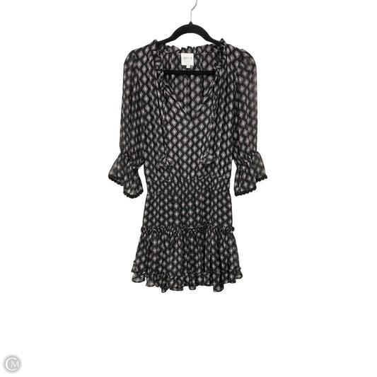 Dress Designer By Misa In Black & Pink, Size: S