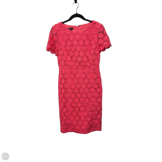 Dress Casual Midi By Talbots In Coral, Size: 4