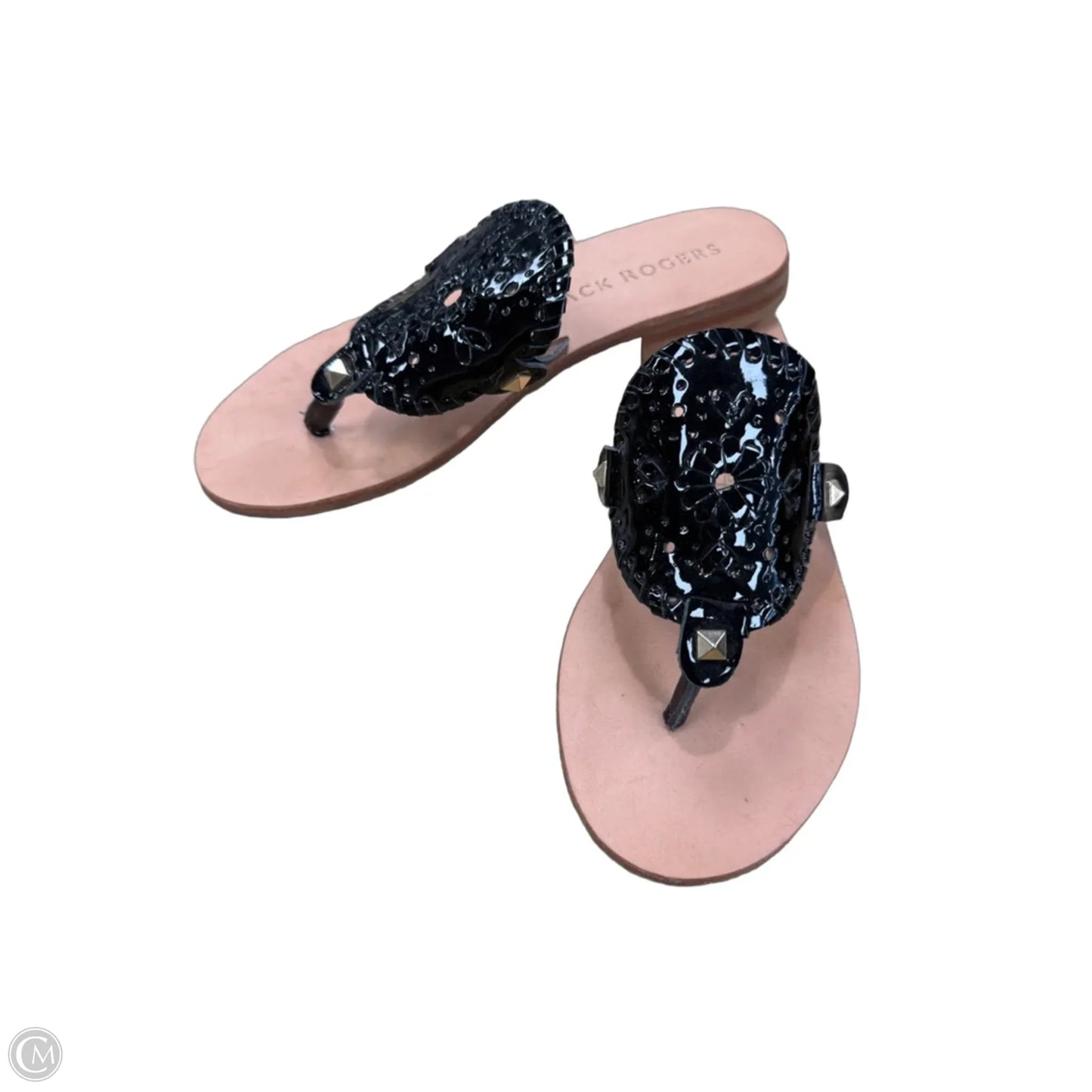 Sandals Flats By Jack Rogers In Black, Size: 6