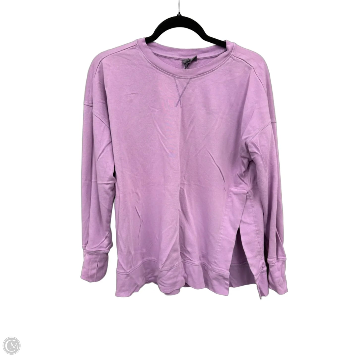 Athletic Top Long Sleeve Crewneck By Sweaty Betty In Purple, Size: S