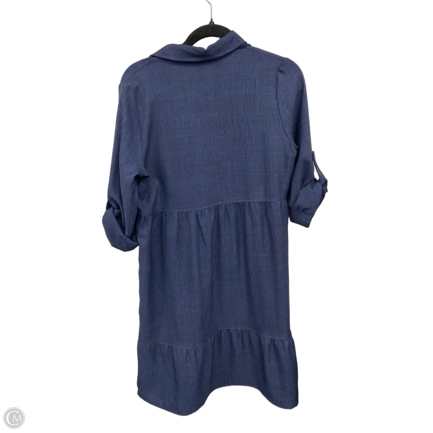 Dress Casual Midi By Max Studio In Navy, Size: S