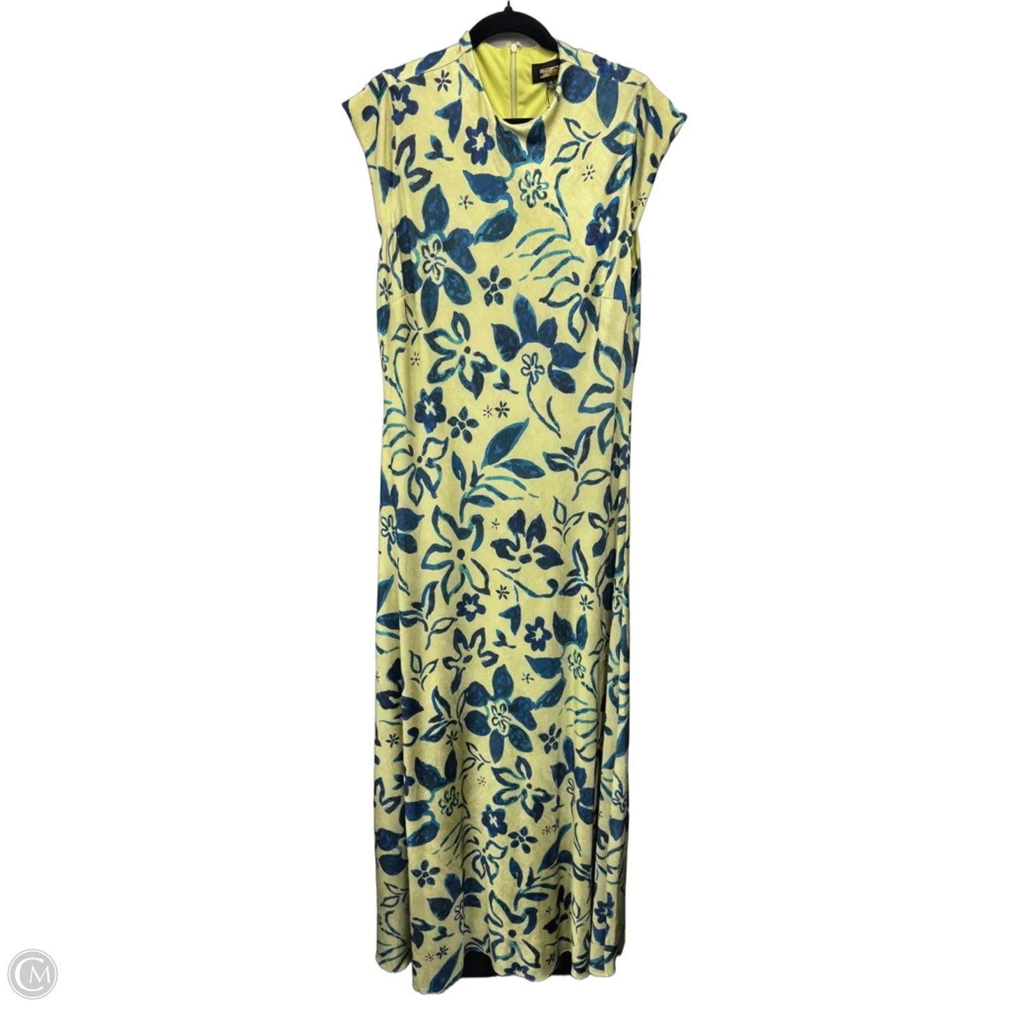 Dress Casual Maxi By Alexia Admor In Blue & Green, Size: Xl