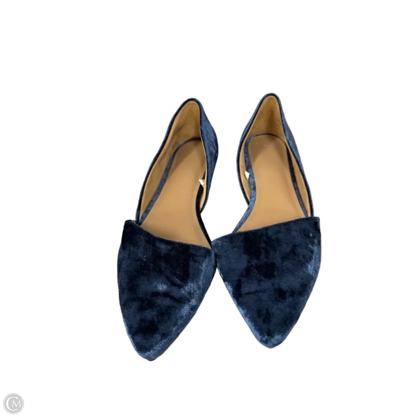Shoes Flats By A New Day In Blue, Size: 10