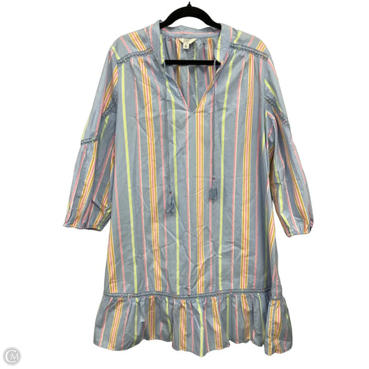 Dress Casual Short By Crown And Ivy In Blue & Pink, Size: Xl