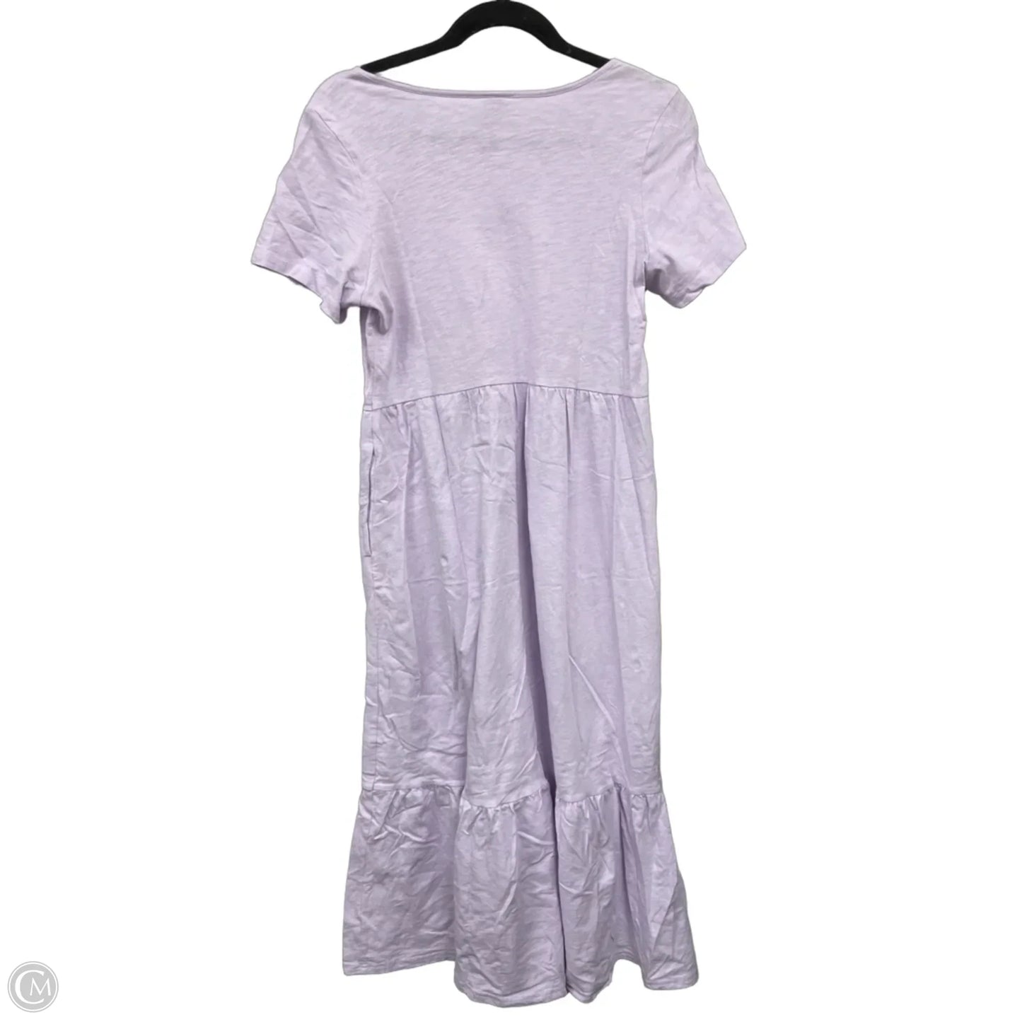 Dress Casual Midi By Old Navy In Purple, Size: S