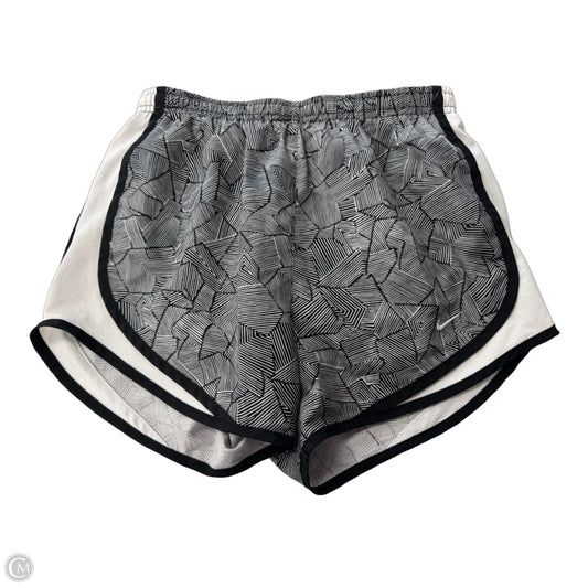 Athletic Shorts By Nike Apparel In Black & White, Size: Xs