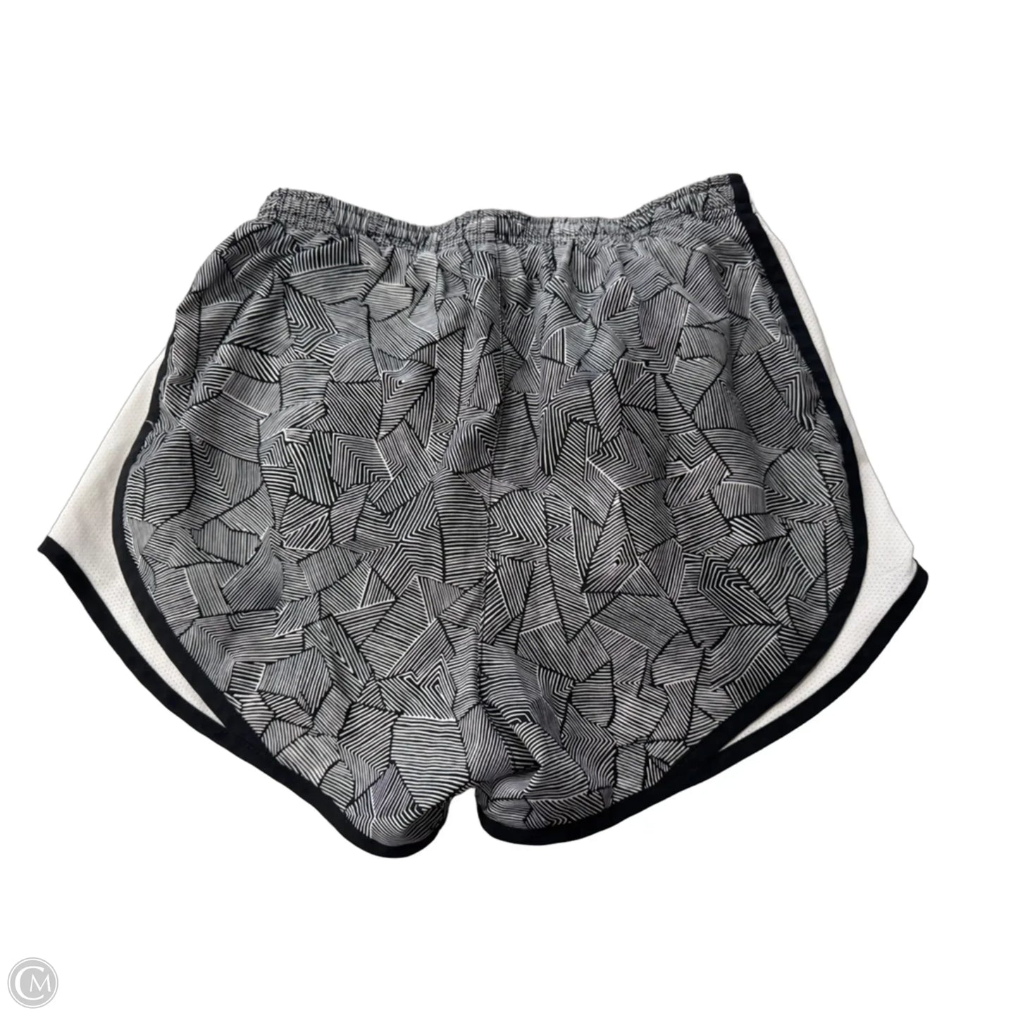 Athletic Shorts By Nike Apparel In Black & White, Size: Xs
