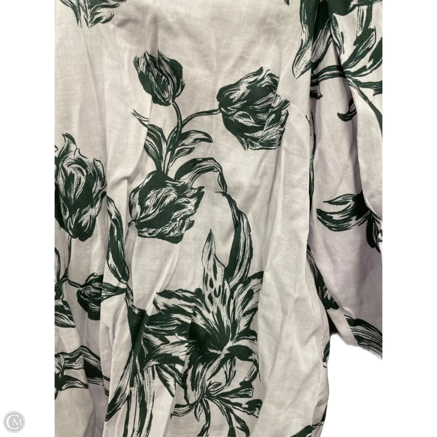 Top Short Sleeve By A New Day In Green & Purple, Size: Xs