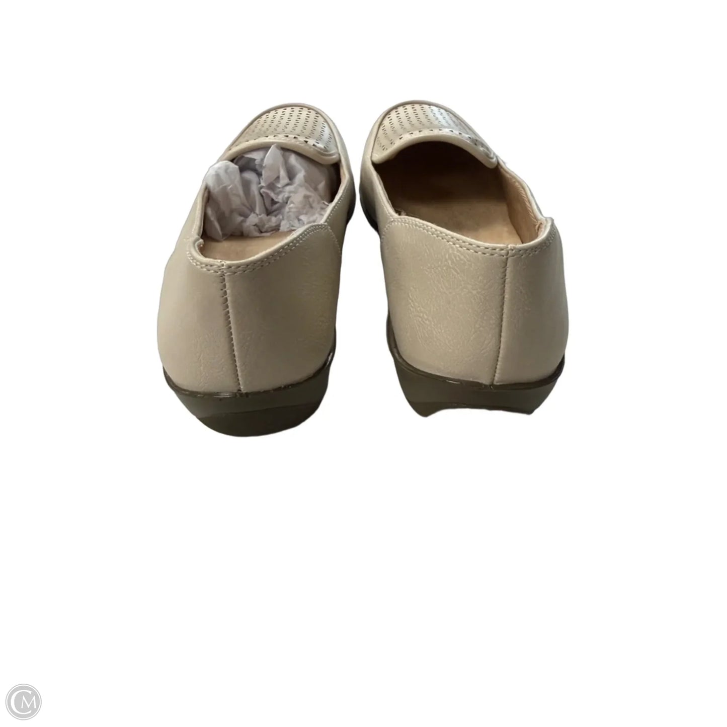 Shoes Heels Wedge By Life Stride In Tan, Size: 6.5