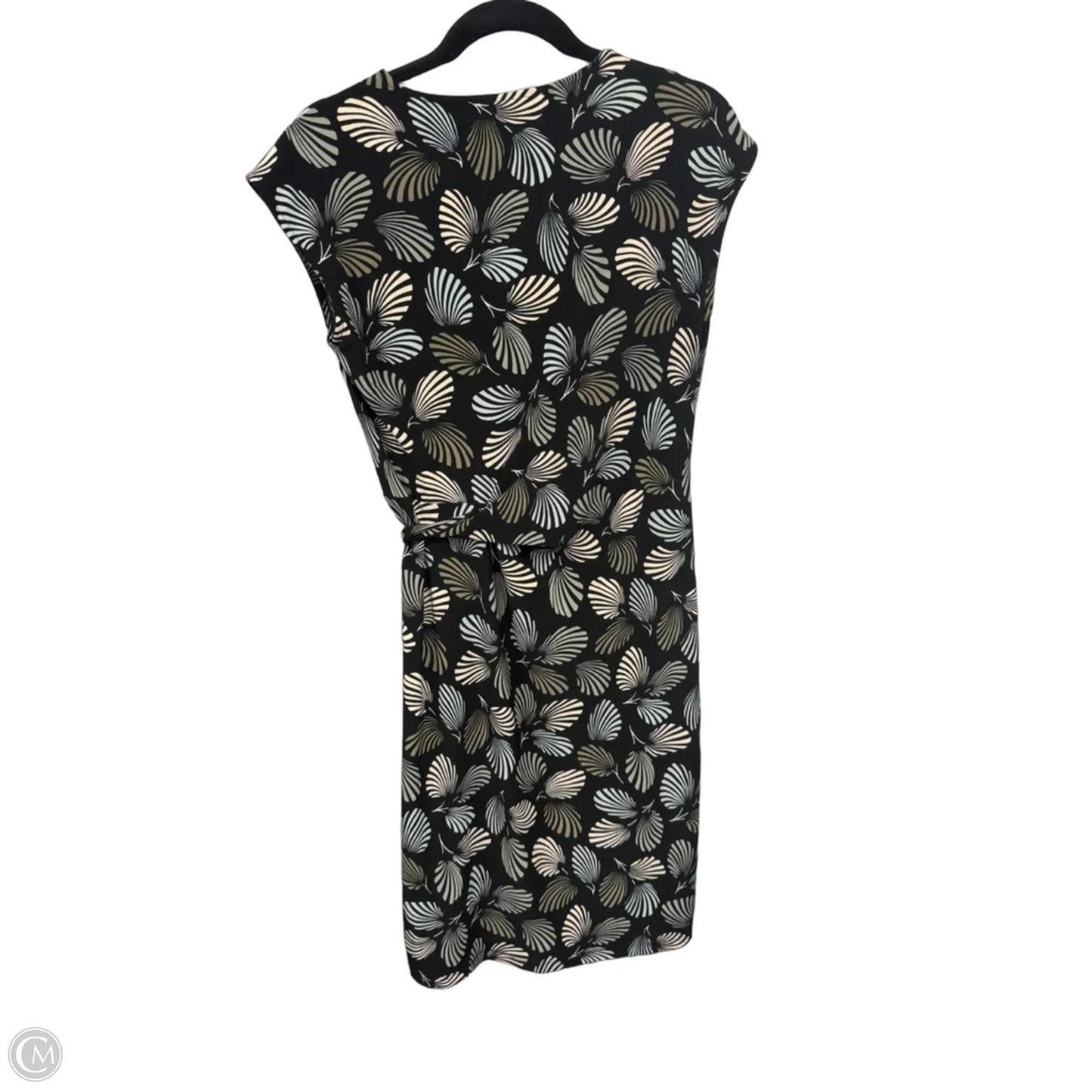 Dress Casual Short By Kasper In Black & Green, Size: S