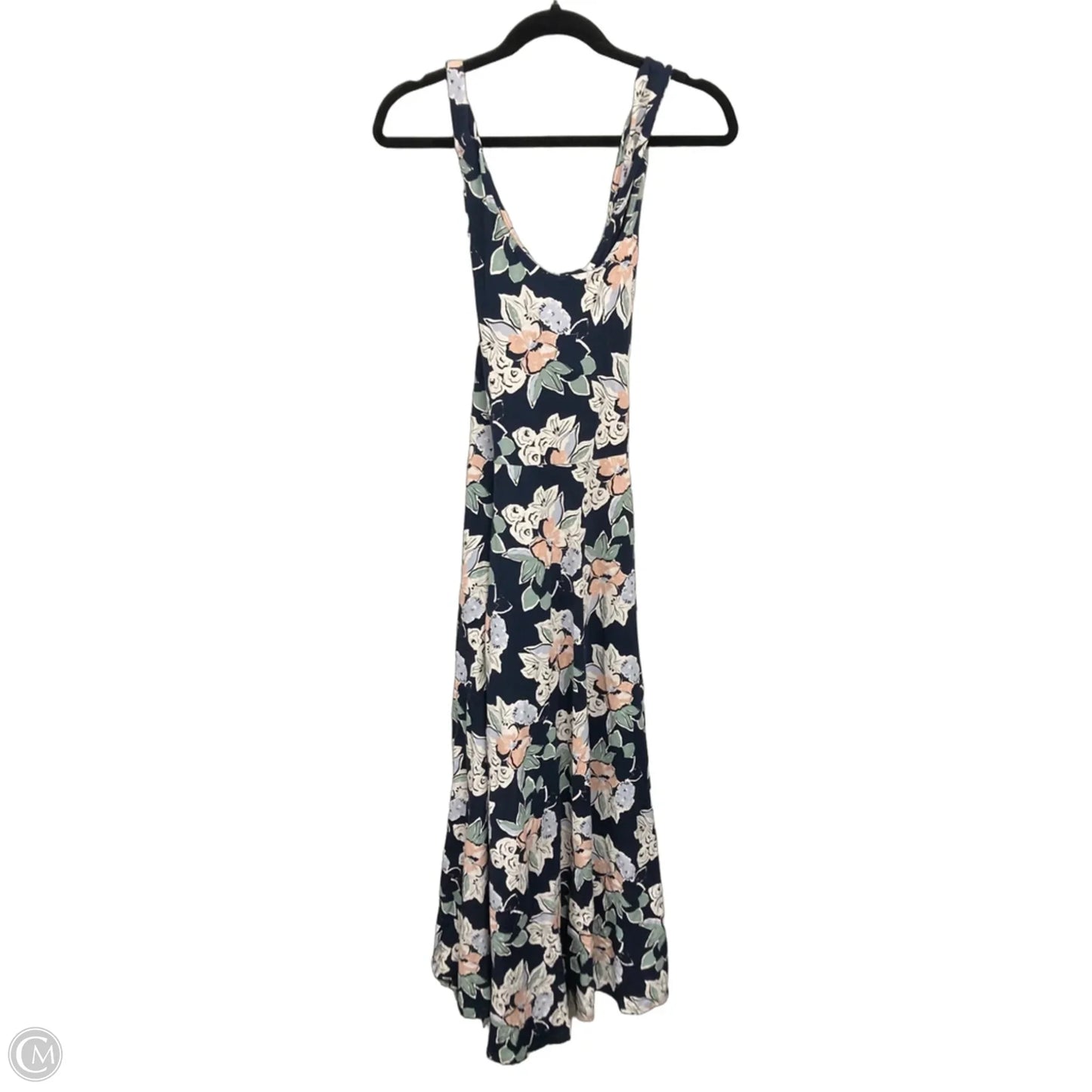 Dress Casual Maxi By Altard State In Blue & Cream, Size: M