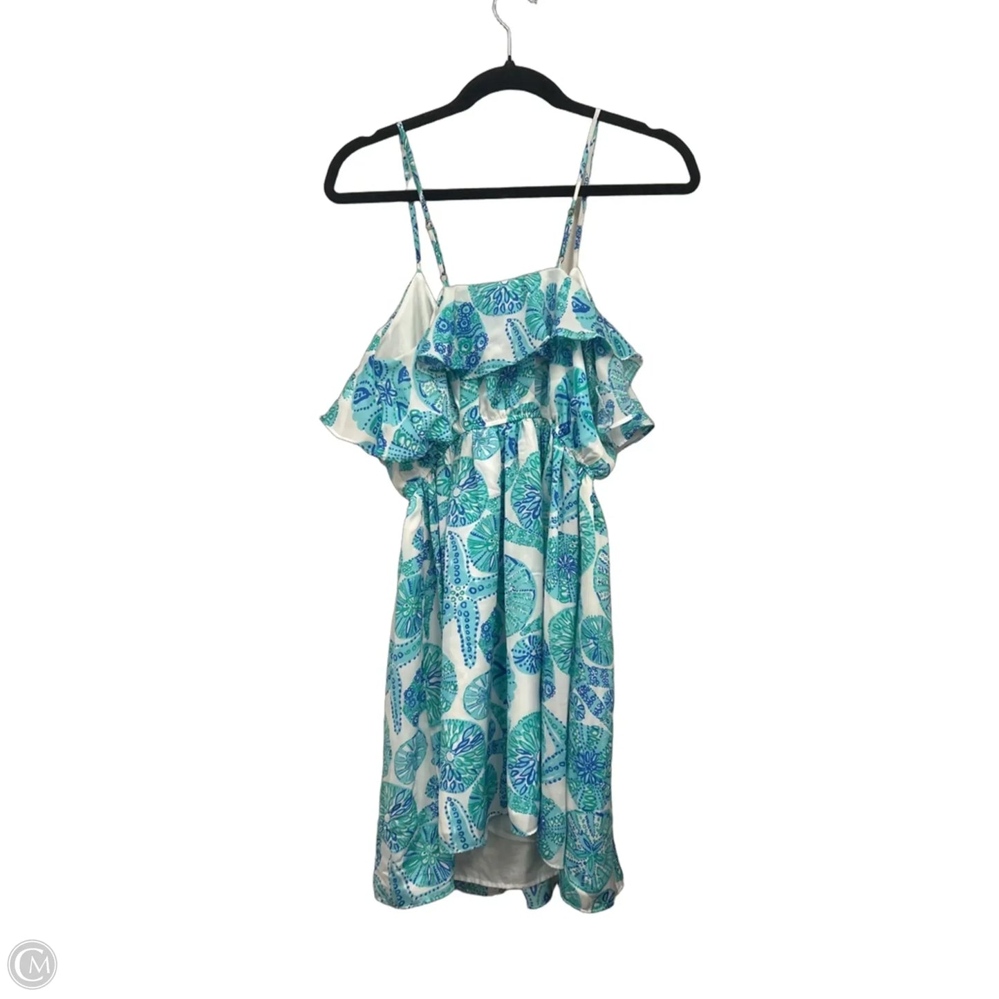 Dress Casual Short By Target-designer In Blue & Green, Size: Sp