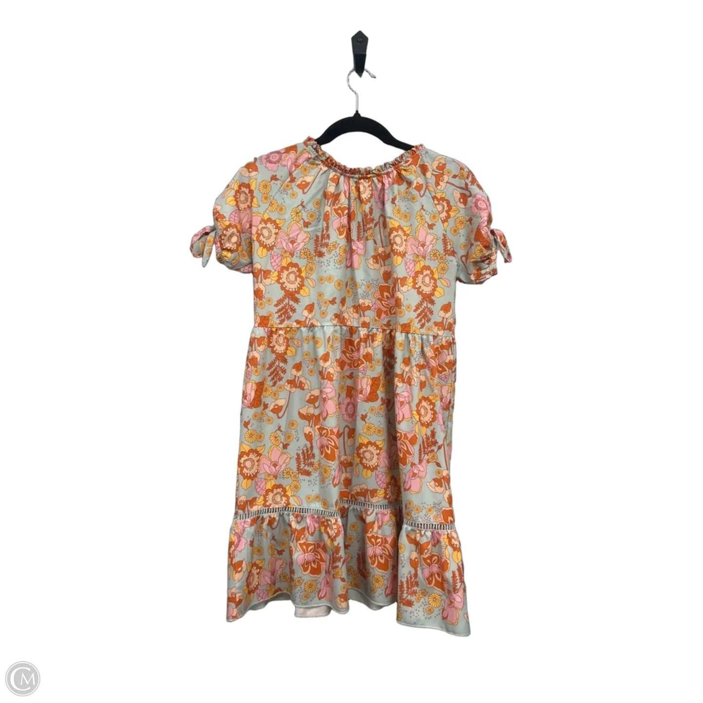 Dress Casual Short By Clothes Mentor In Blue & Orange, Size: S
