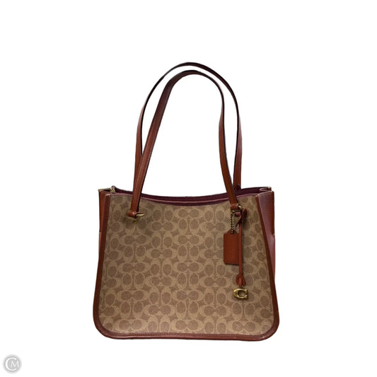 Handbag Designer By Coach, Size: Large