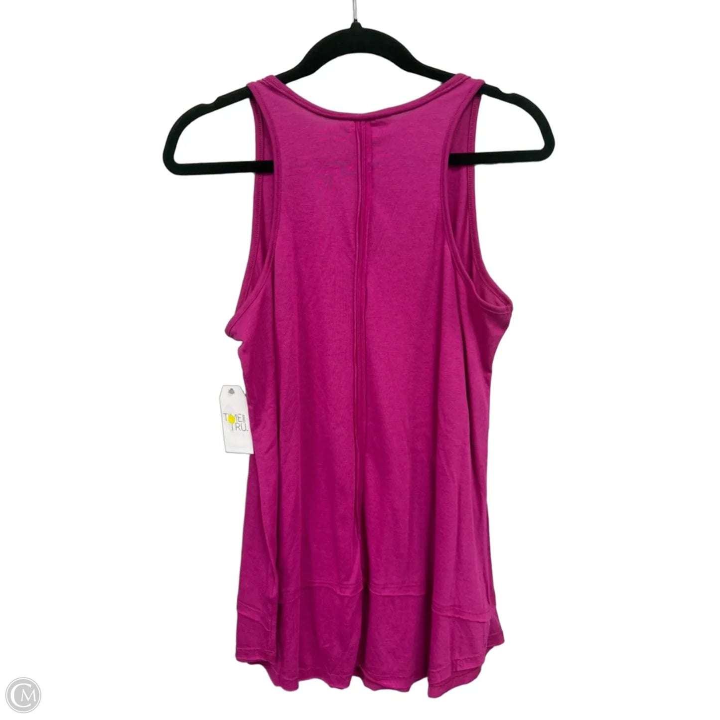 Top Sleeveless By Time And Tru In Pink, Size: M