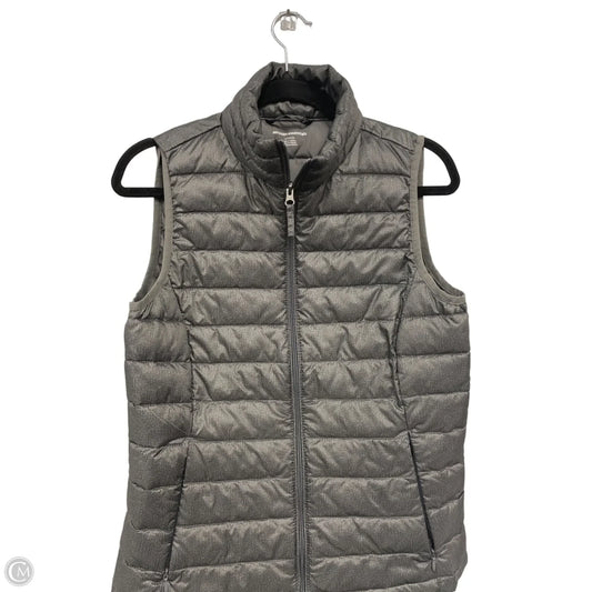 Vest Puffer & Quilted By Amazon Essentials In Grey, Size: S