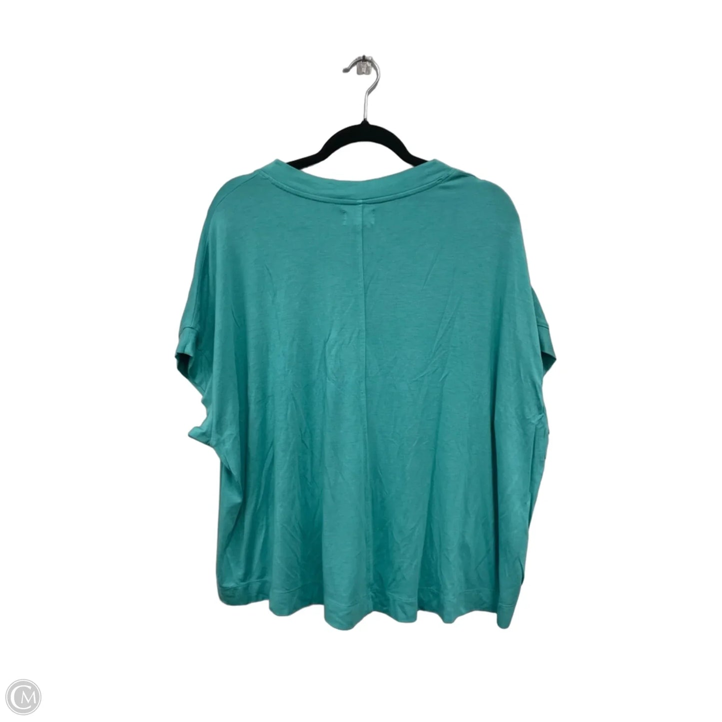 Top Short Sleeve By Lou And Grey In Green, Size: S