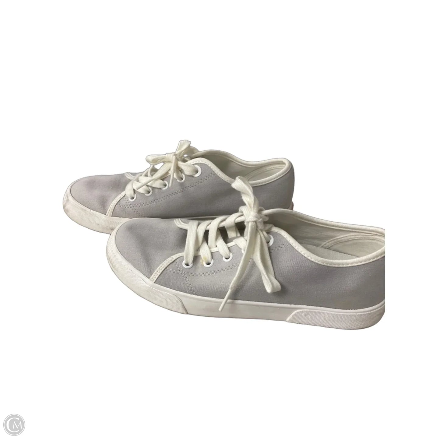 Shoes Sneakers By Vionic In Grey & White, Size: 8