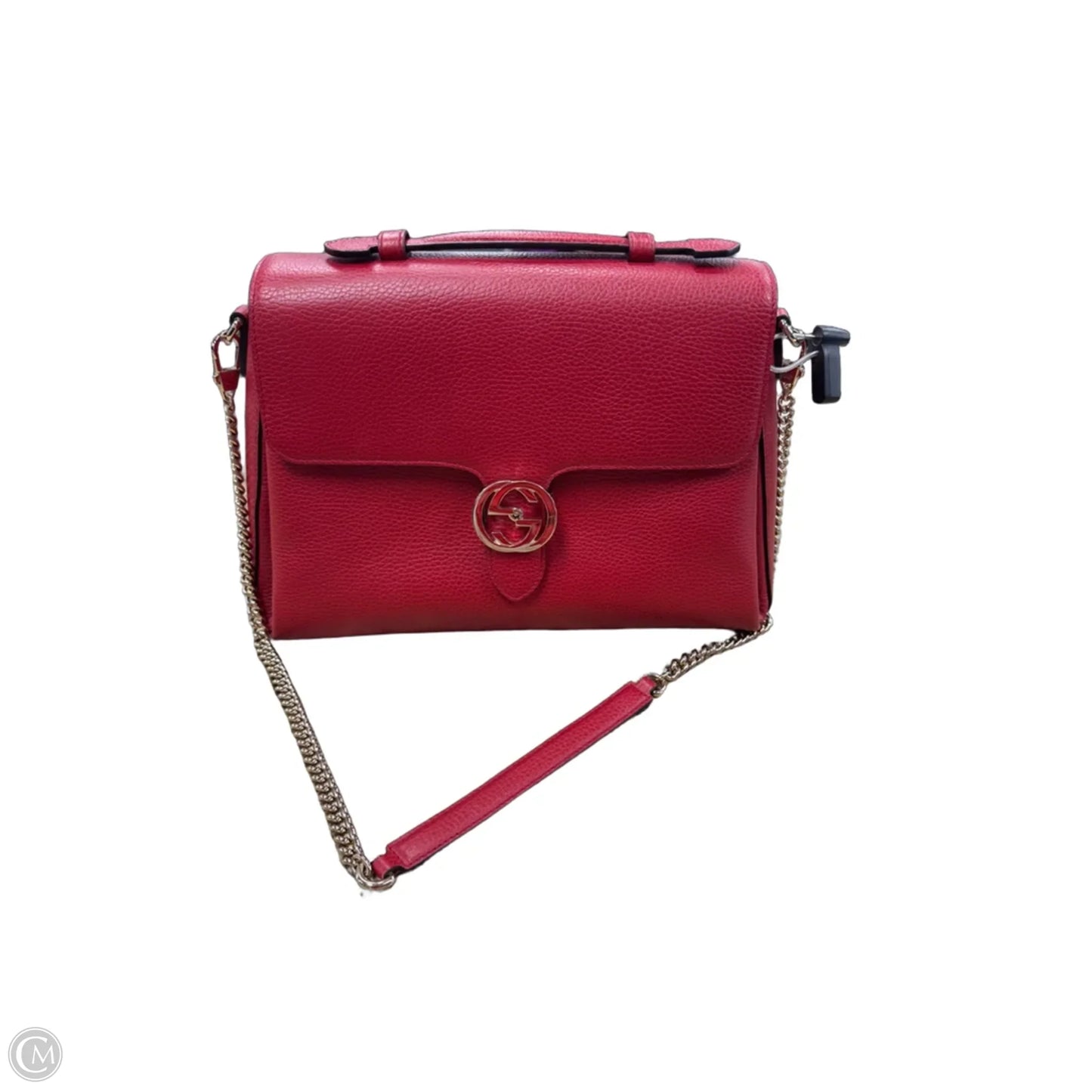 Crossbody Luxury Designer By Gucci, Size: Large