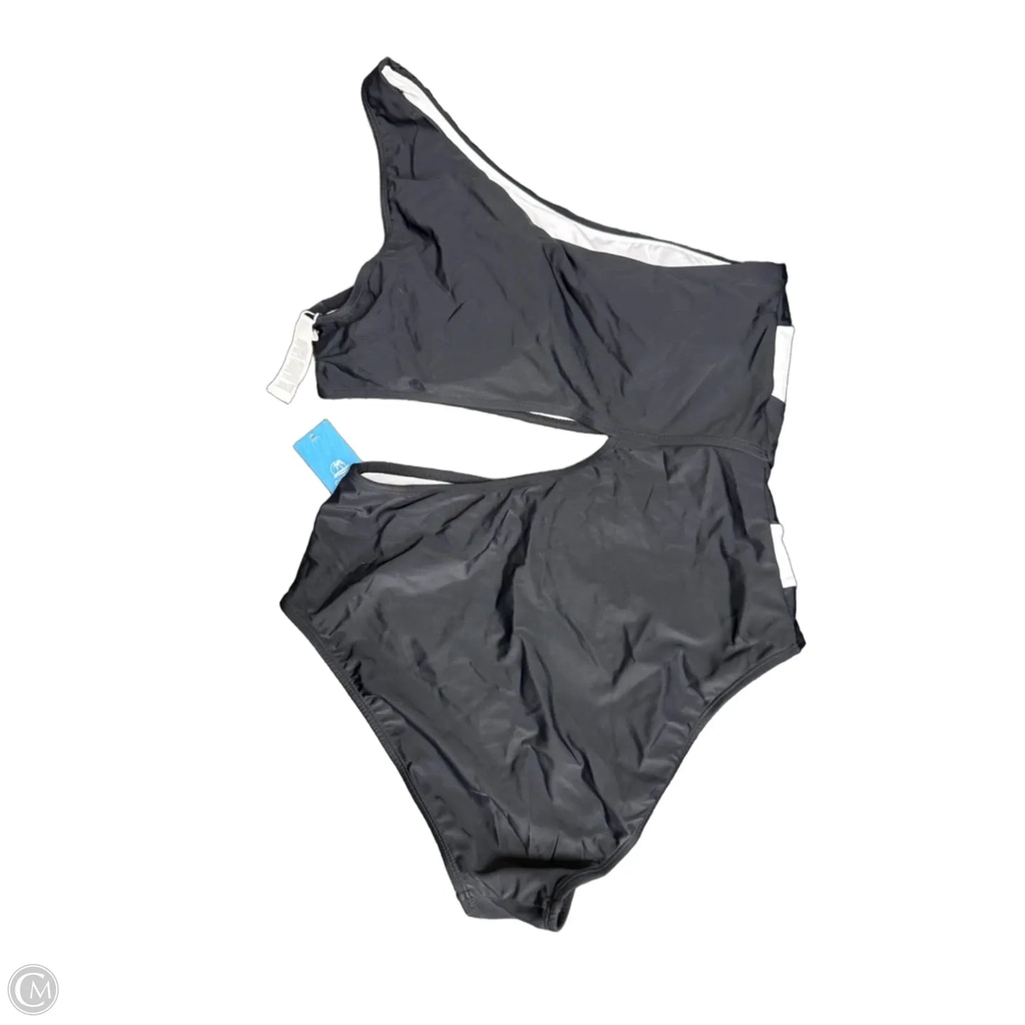 Swimsuit By Cupshe In Black & White, Size: Xl