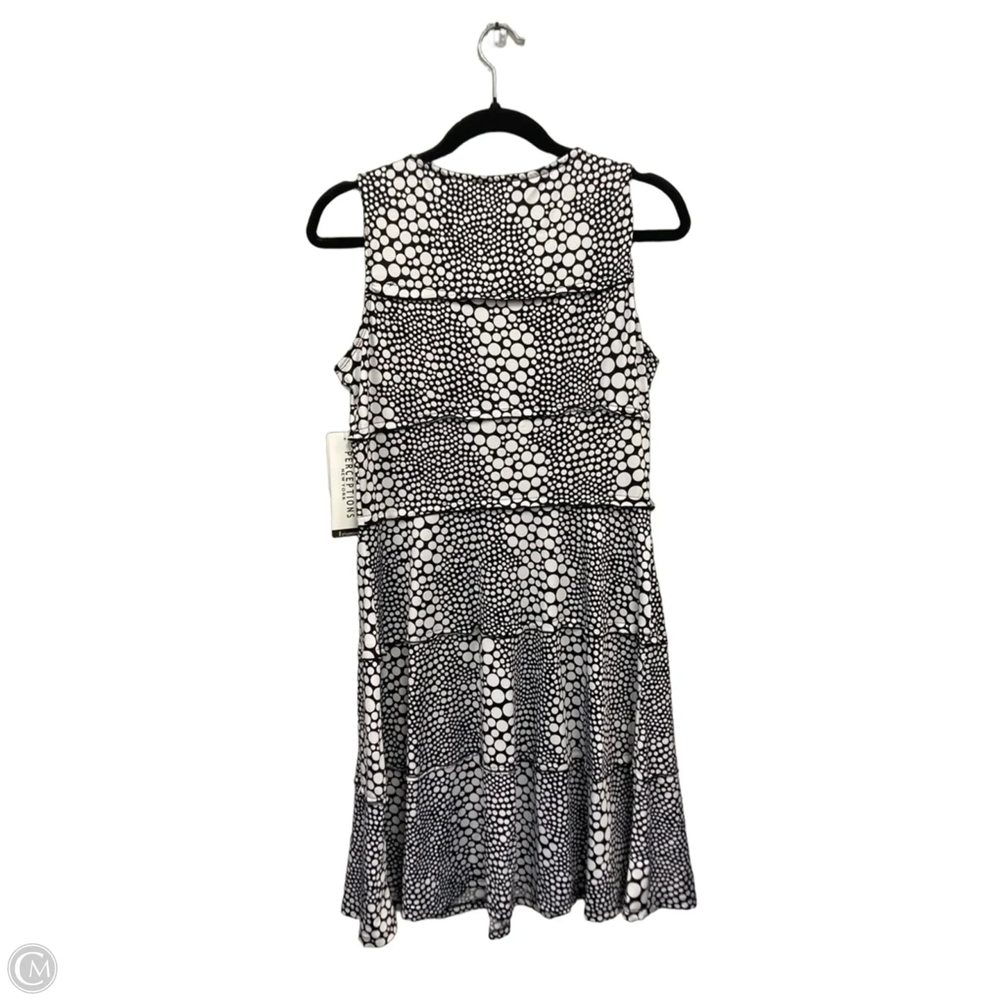 Dress Casual Short By Perceptions In Black & White, Size: 8