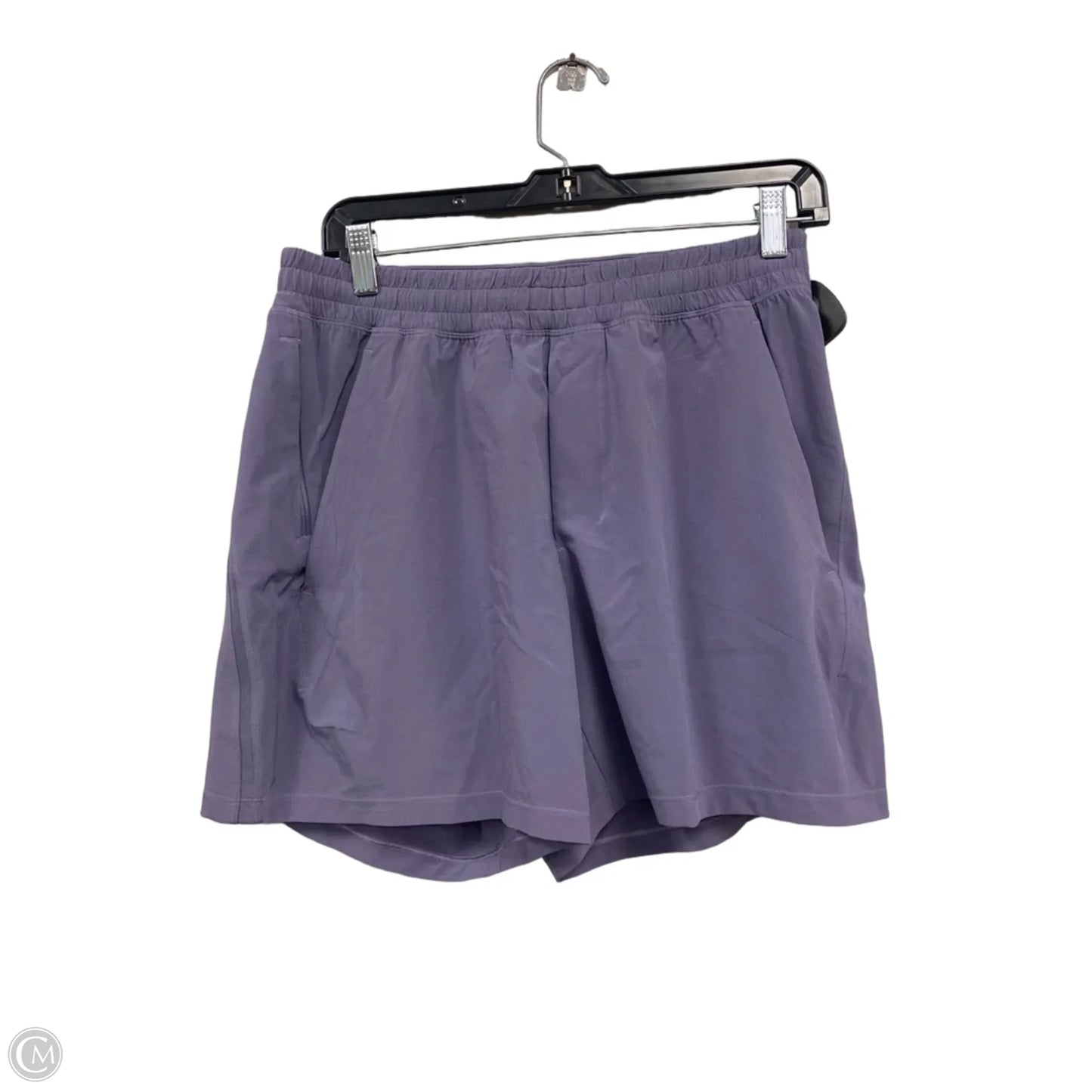 Athletic Shorts By Lululemon In Purple, Size: M