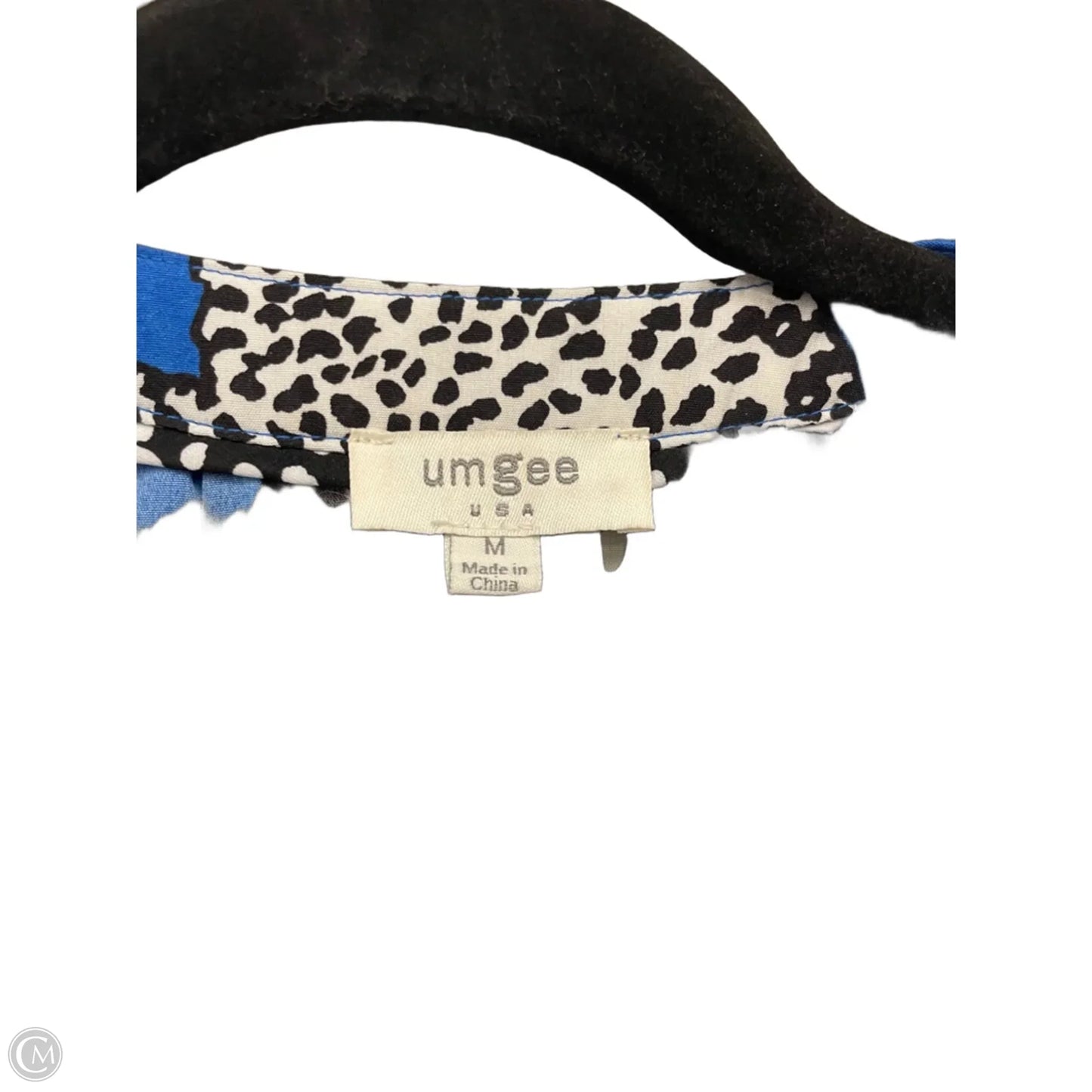 Dress Casual Midi By Umgee In Blue & White, Size: M
