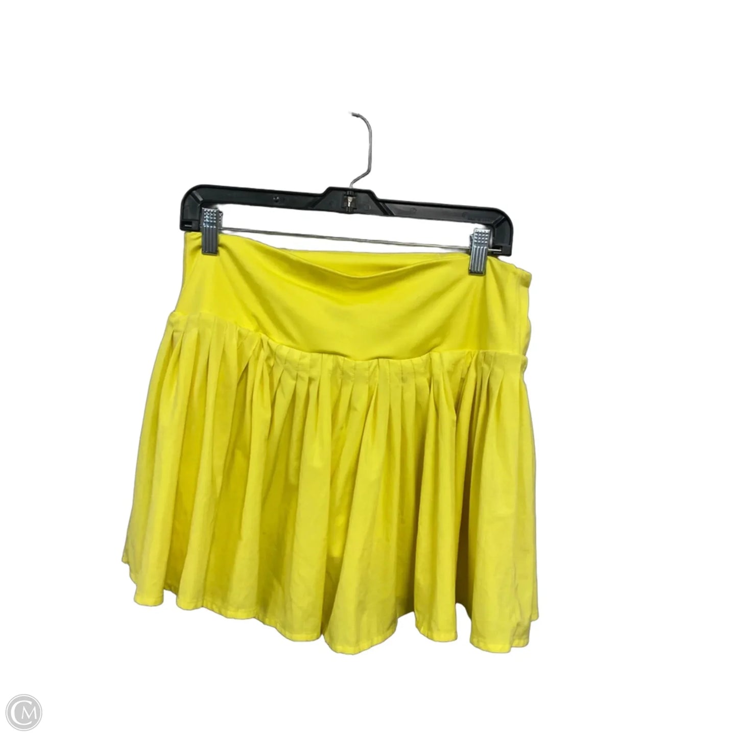 Athletic Skort By All In Motion In Yellow, Size: L