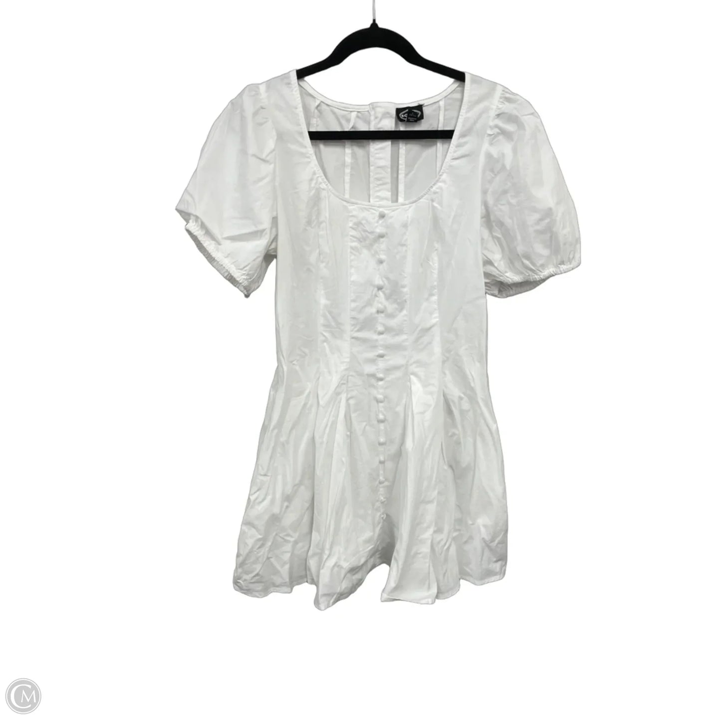 Dress Casual Short By Scoop In White, Size: L