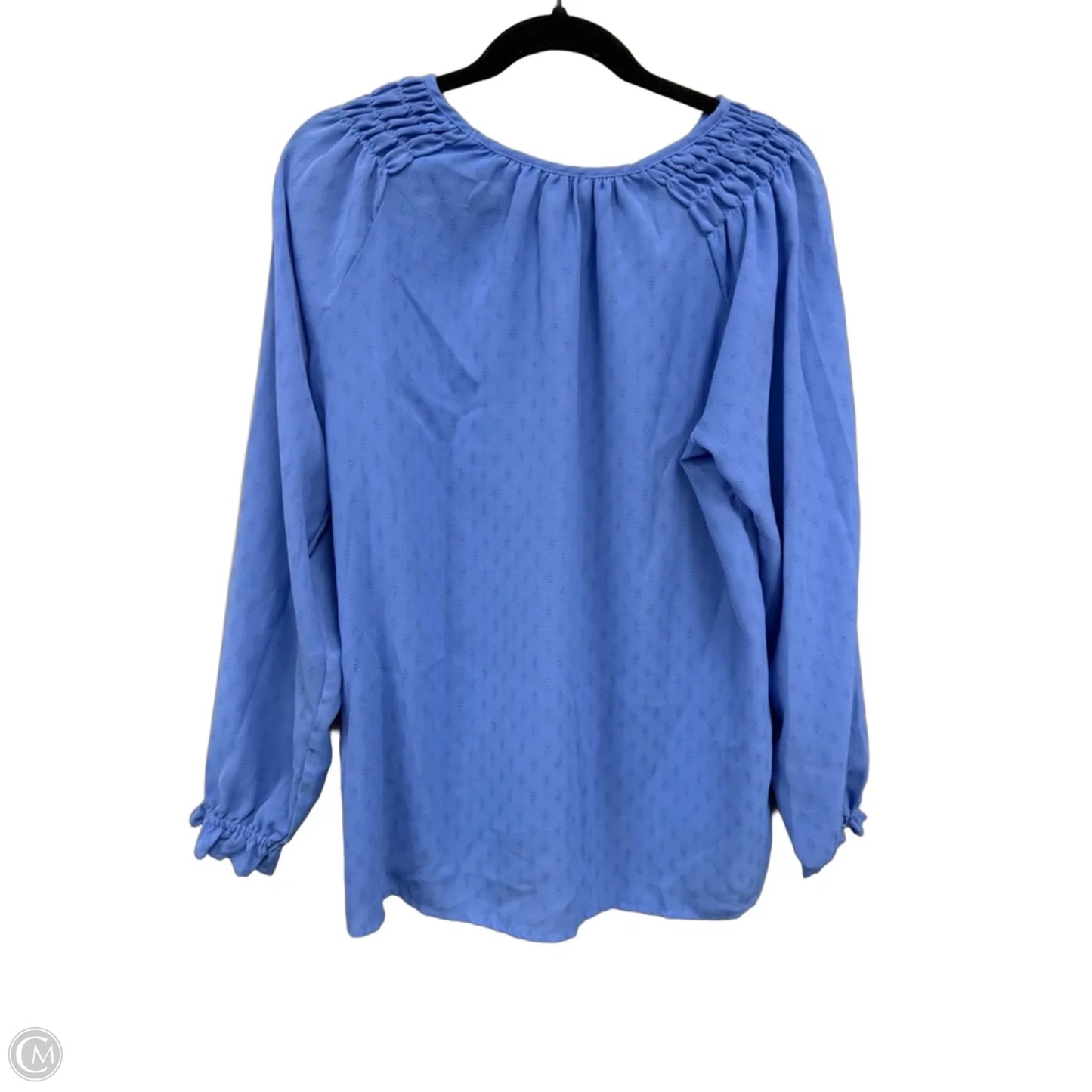 Top Long Sleeve By Jessica Simpson In Blue, Size: M