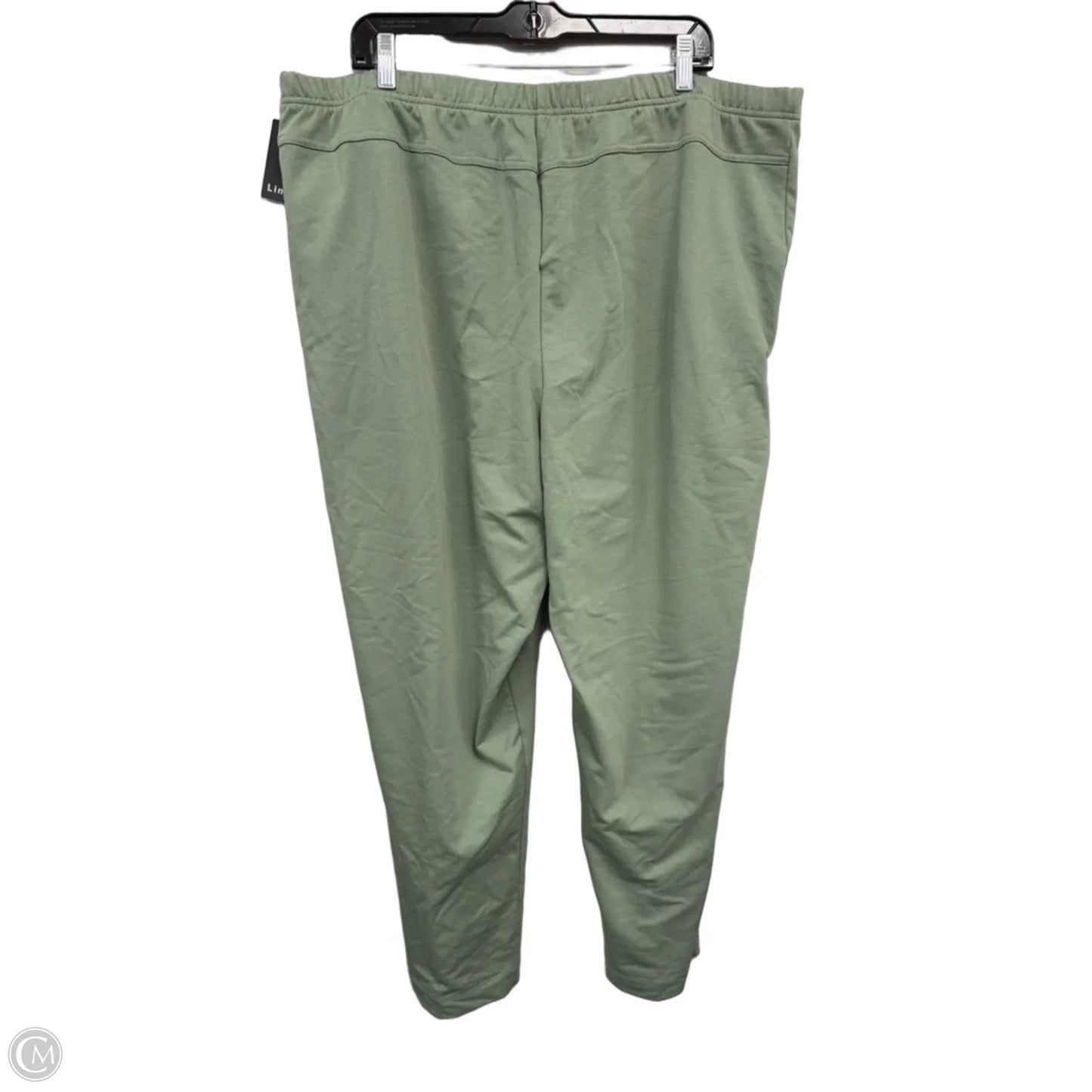 Pants Lounge By Clothes Mentor In Green, Size: 2x