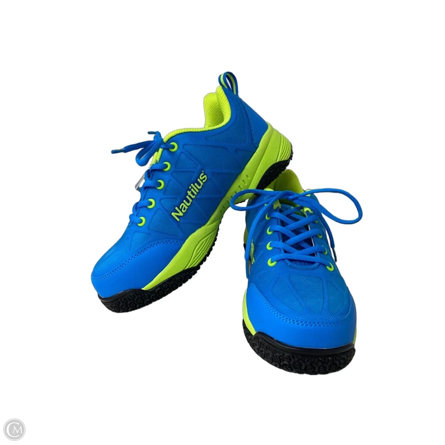Shoes Athletic By Clothes Mentor In Blue & Yellow, Size: 7