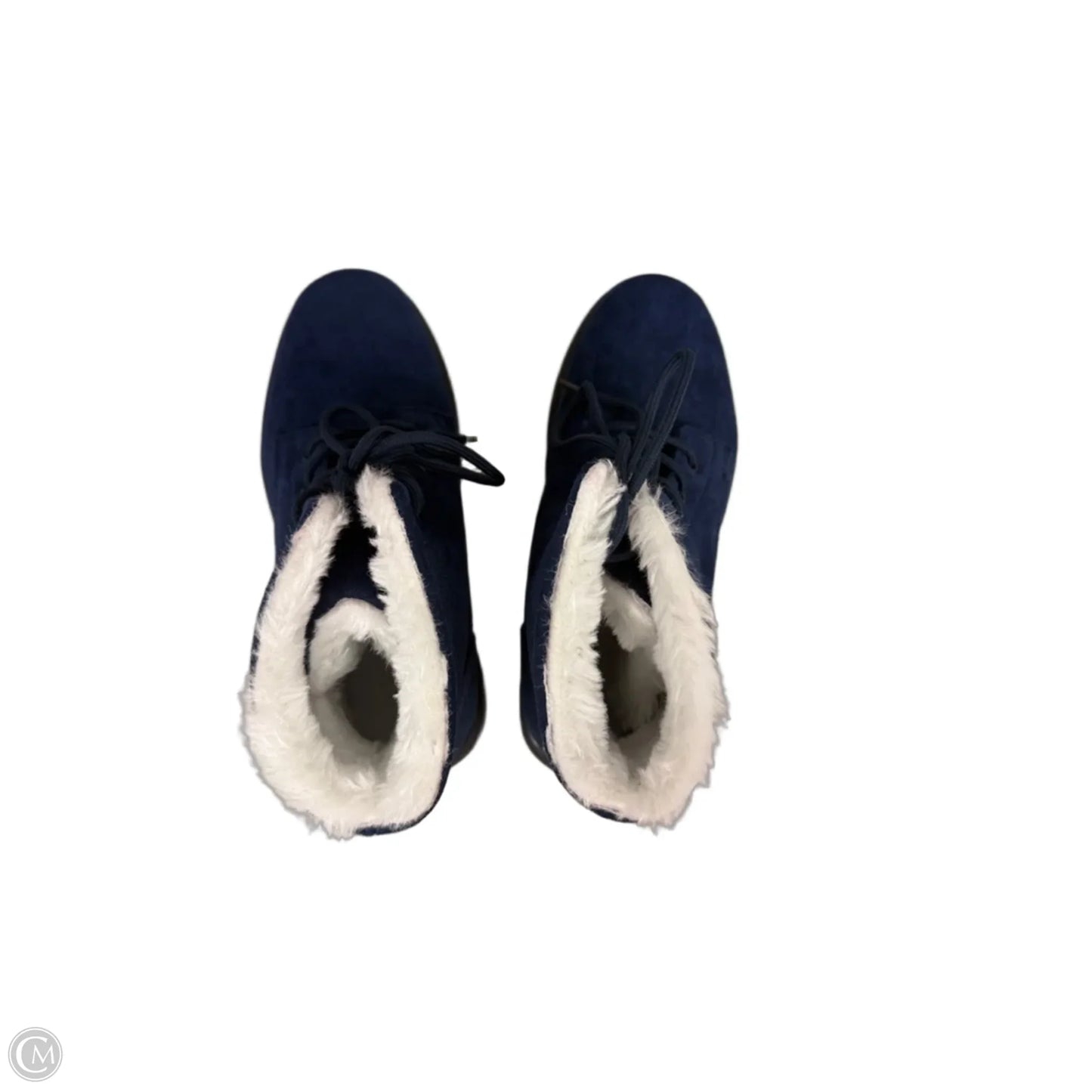 Boots Snow By Soda In Navy, Size: 5.5