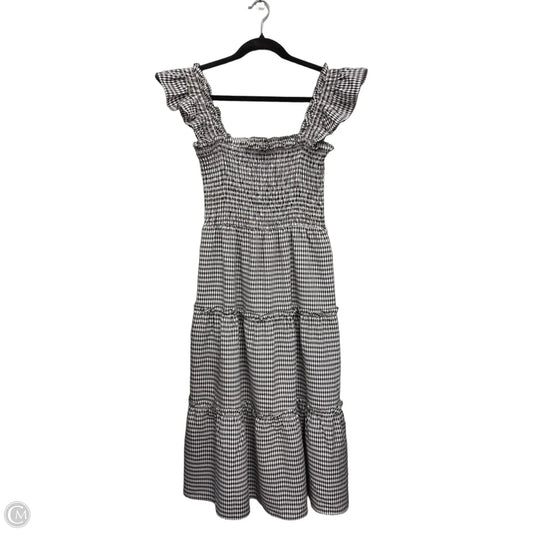 Dress Casual Midi By Sugar Lips In Black & White, Size: S