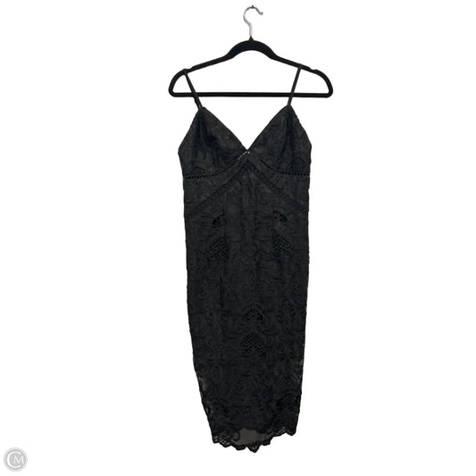 Dress Casual Midi By Bardot In Black, Size: 6