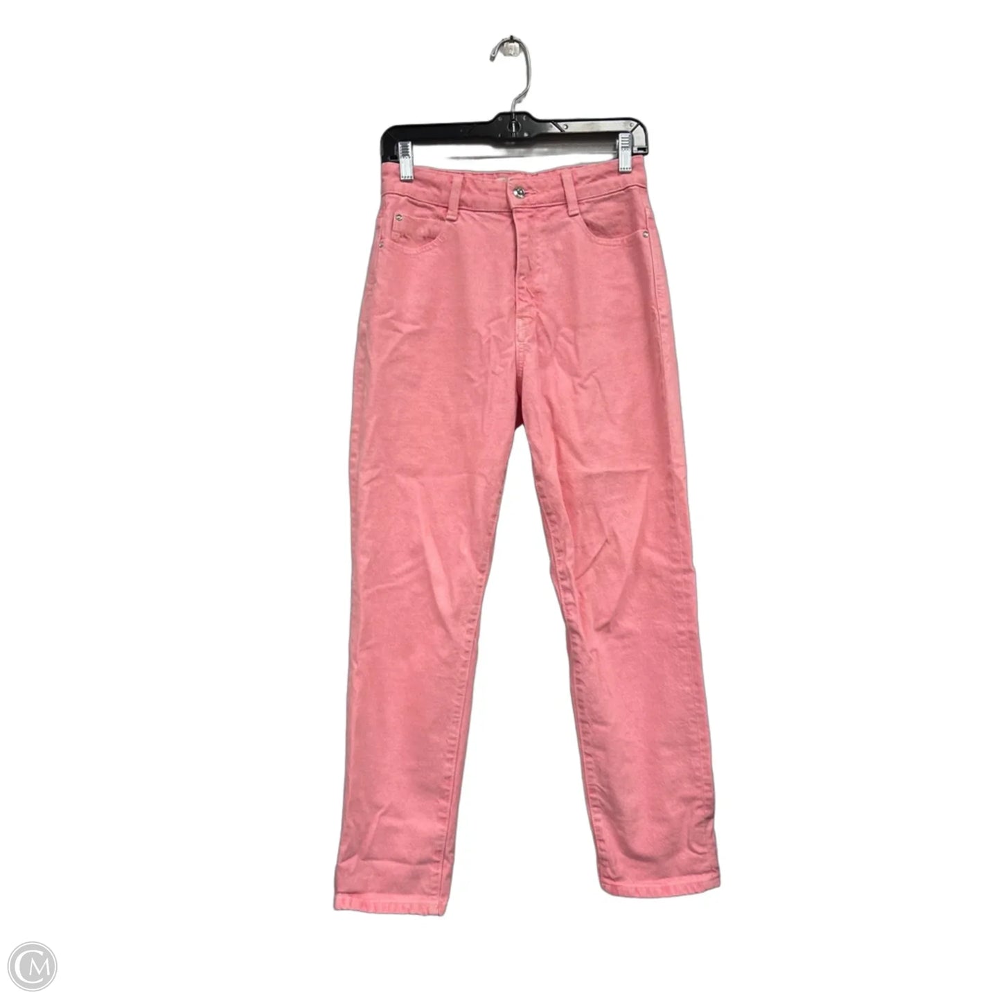 Jeans Straight By Zara In Pink, Size: 4