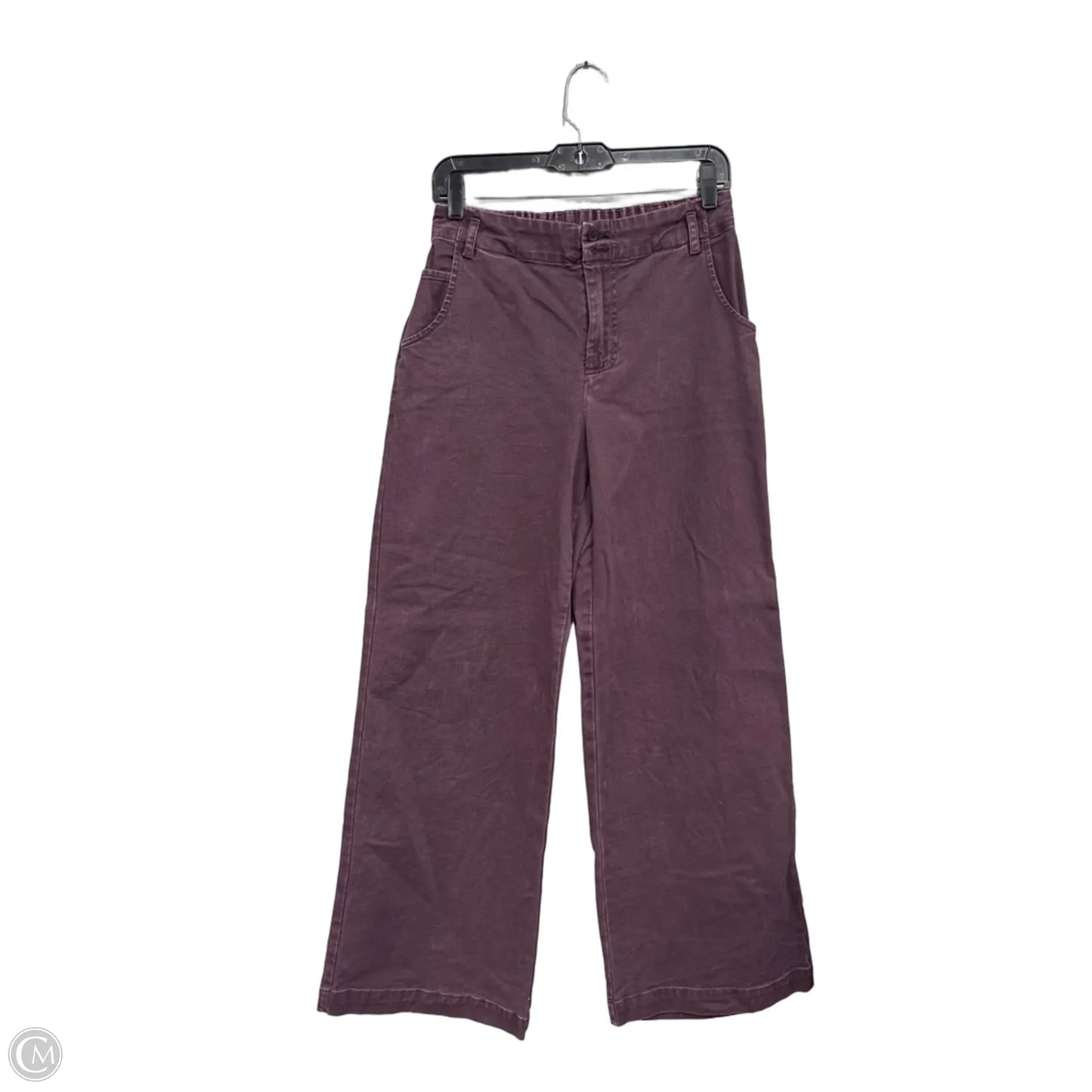 Pants Wide Leg By Young Fabulous & Broke In Purple, Size: S