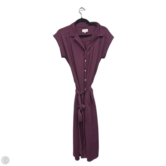 Dress Casual Midi By Lou And Grey In Purple, Size: S