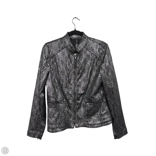 Jacket Other By White House Black Market In Black & Silver, Size: 12