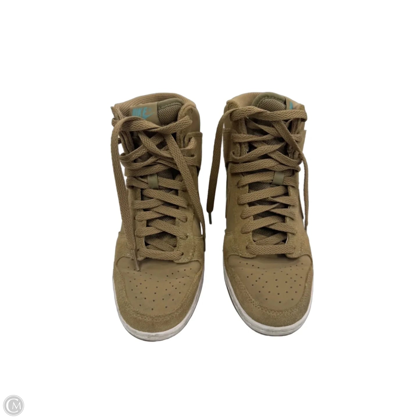 Shoes Sneakers By Nike In Tan, Size: 6.5
