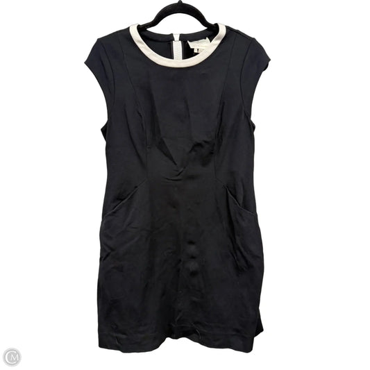 Dress Designer By Kate Spade In Black & Cream, Size: 8