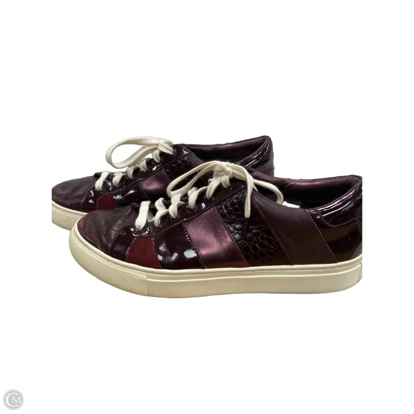Shoes Designer By Tory Burch In Maroon, Size: 8