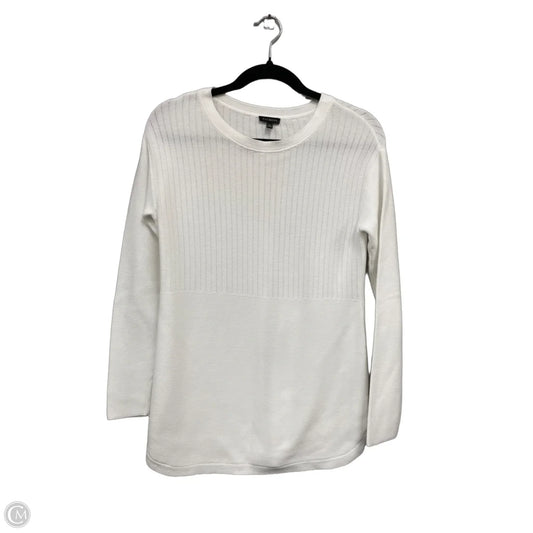 Sweater By Talbots In White, Size: Xs