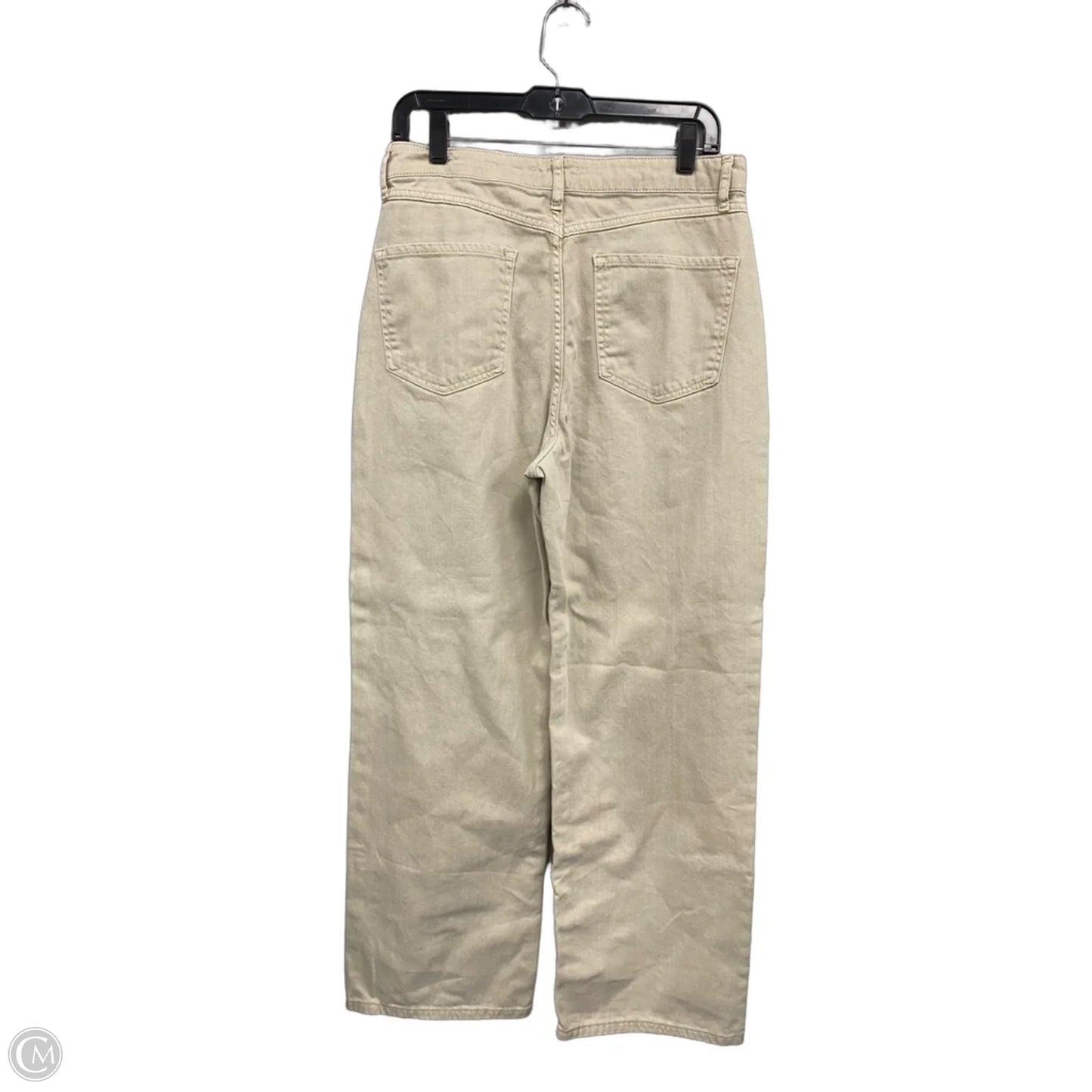 Jeans Wide Leg By Forever 21 In Tan, Size: 8