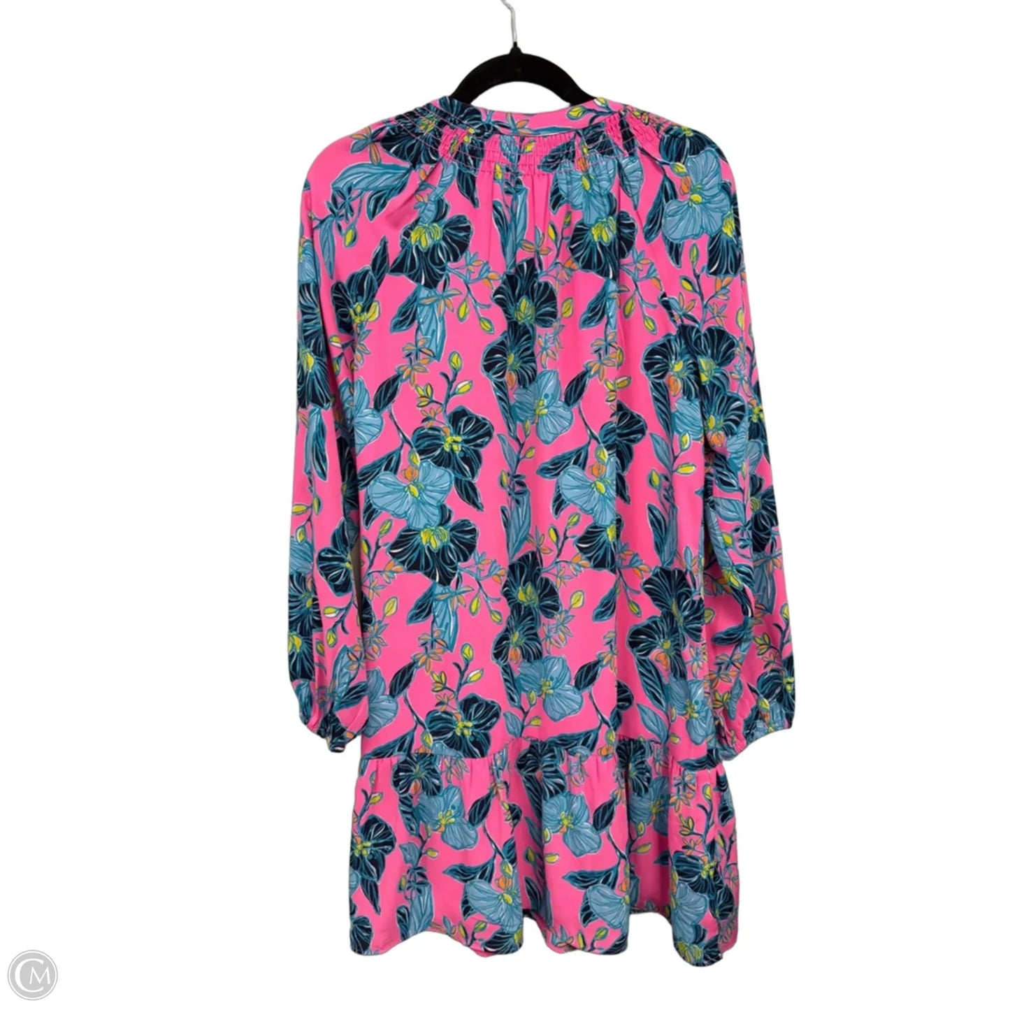 Dress Designer By Lilly Pulitzer In Blue & Pink, Size: M